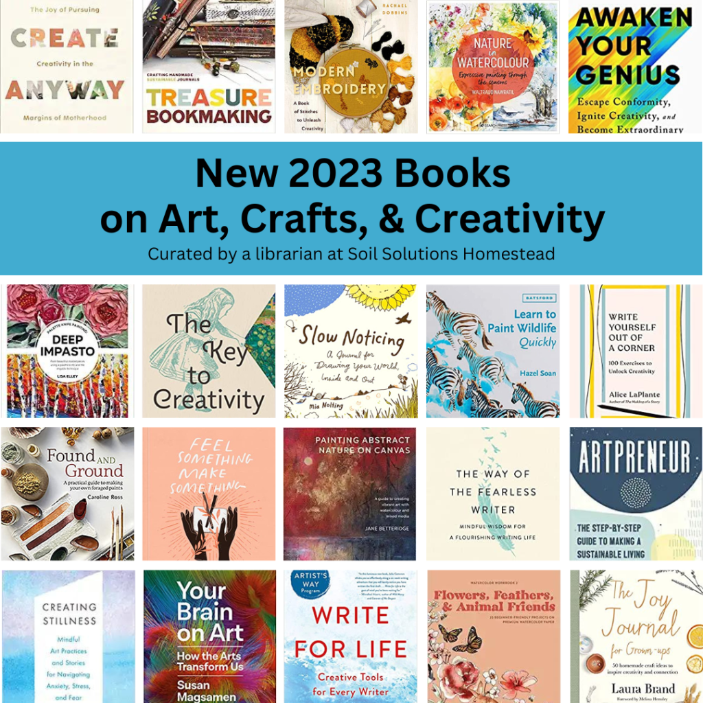 23 in 2023: New Books on Art, Crafts, & Creativity